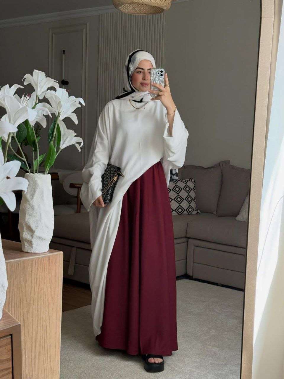 ادناء قطعتين جيبه