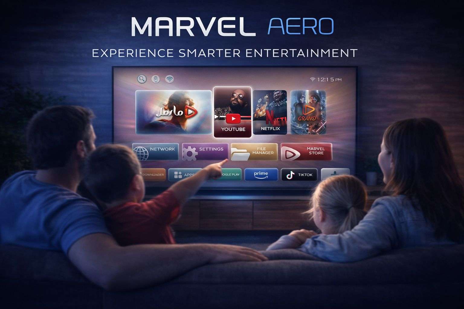 مارفل بوكس MARVEL AERO TVBOX 2026