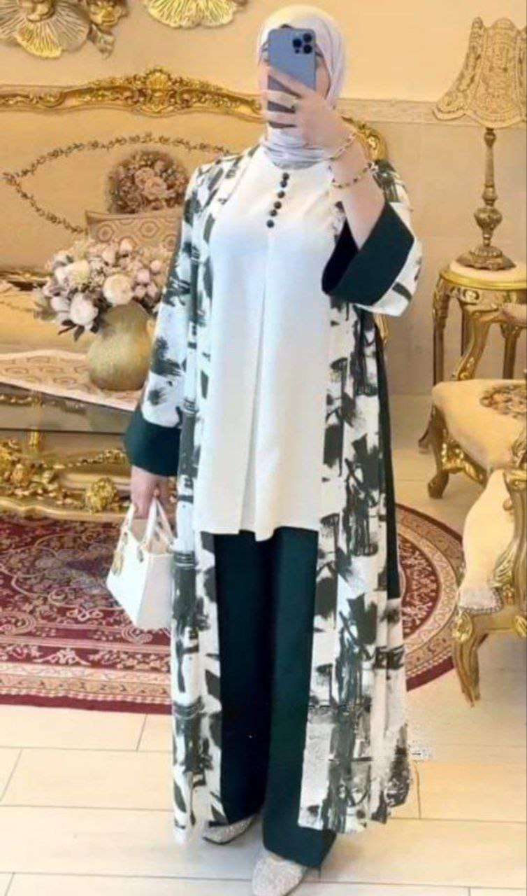 سوت بليرو مشجر بدي ريب بنطلون كتان