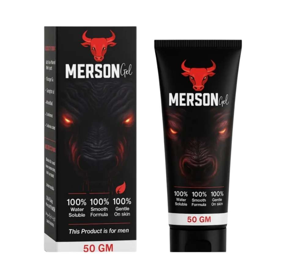 ميرسون جل للرجال جل فعال لتعزيز الأداء، الثقة ولعلاقة جنسية أفضل