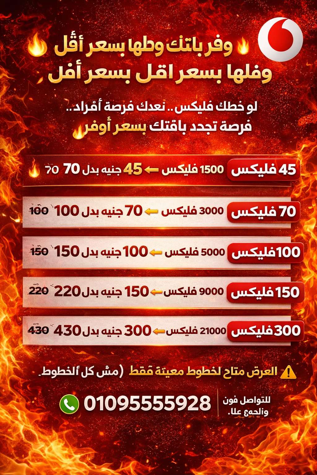 خطوط وباقات فودافون بيزنس