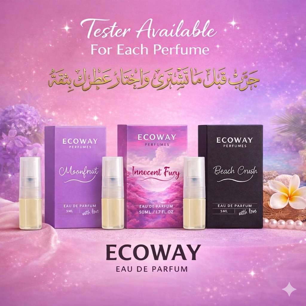 الرشة الاولى  تستر لكل عطر  من EcoWay