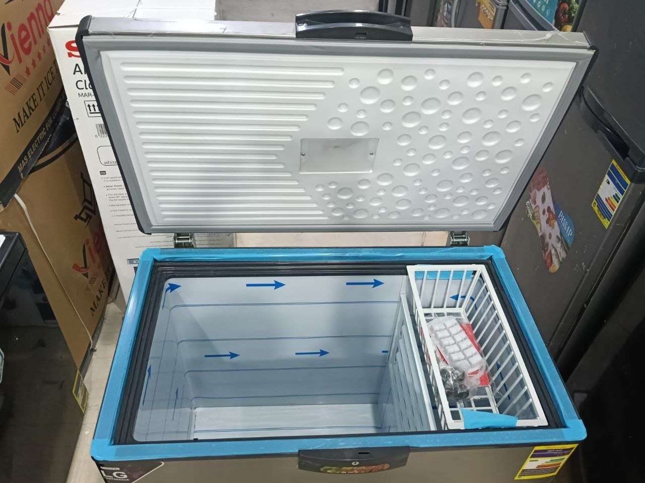 ديب فريزر Arti cool341 لتر موديل 350تخزين  موتور LG