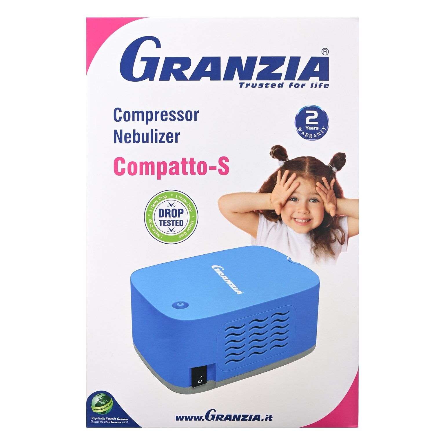 جهاز استنشاق البخار - نيبولايزر - Granzia Compatto-S