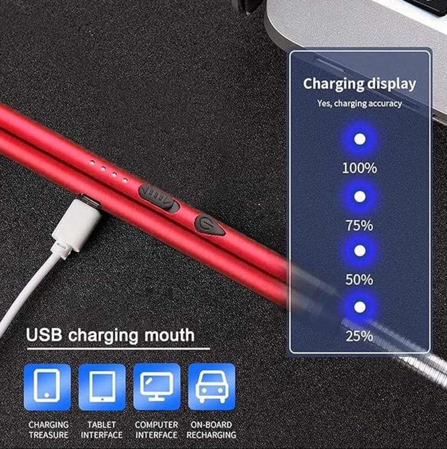 ولاعة كهربائية قابلة لإعادة الشحن ب USB
