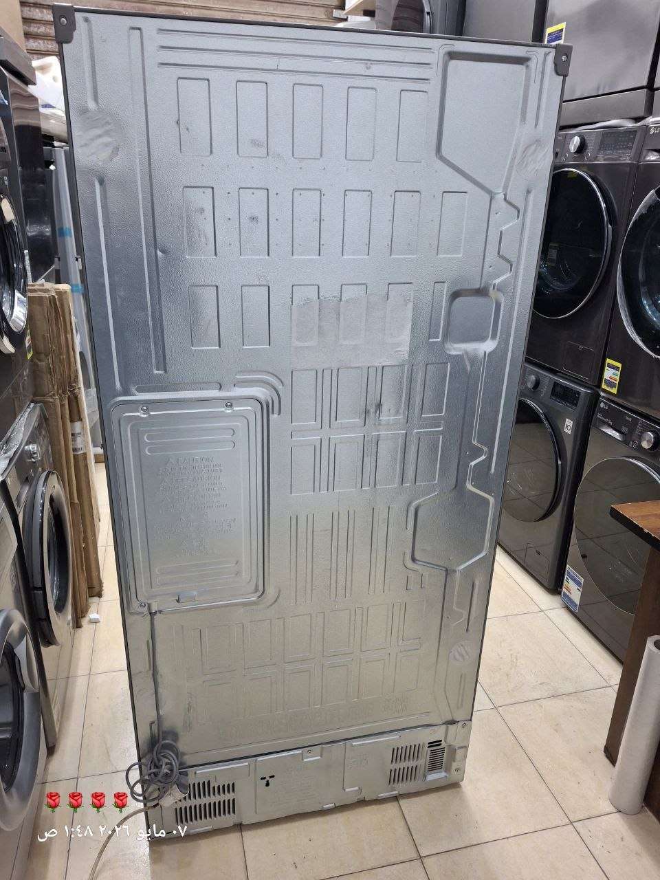 ثلاجة LG 4 باب دوبلكس   4 Door Duplex Refrigerator GC-B22FTL 530L