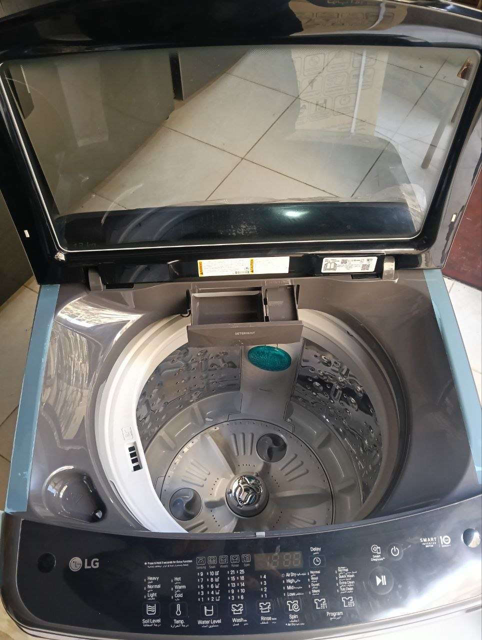 LG 13Kg Inverter Washer غسالة ال جي ١٣ كيلو