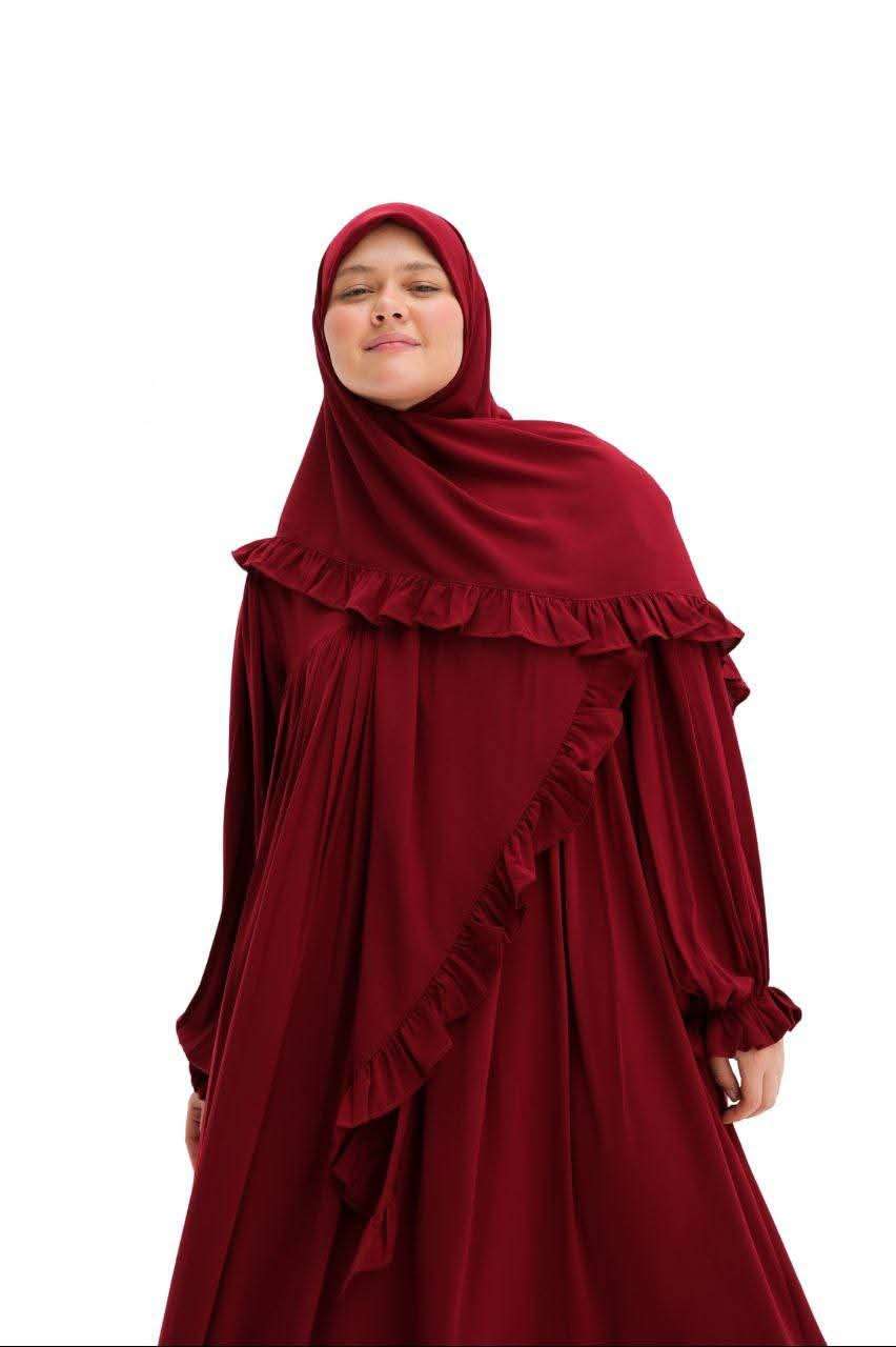 فستان بخمار ماليزي