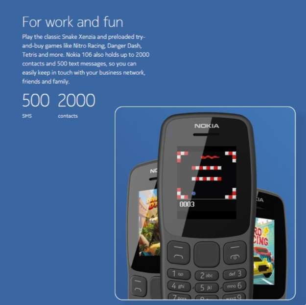 Nokia 106 Dual SIM