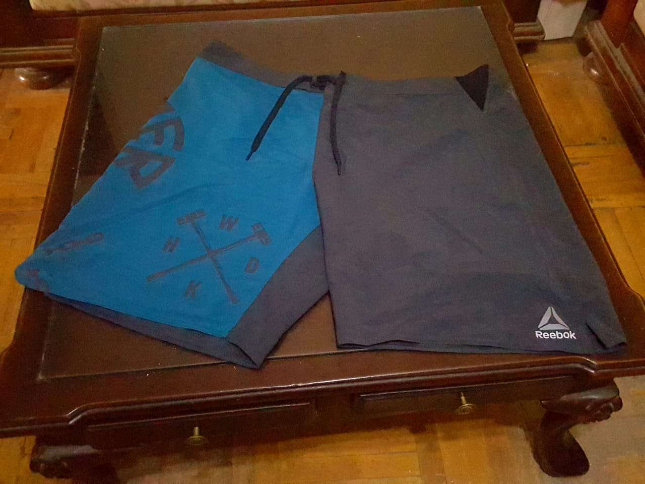 شورت ريبوك أصلي للجيم بتقنيه أمتصاص العرق XL