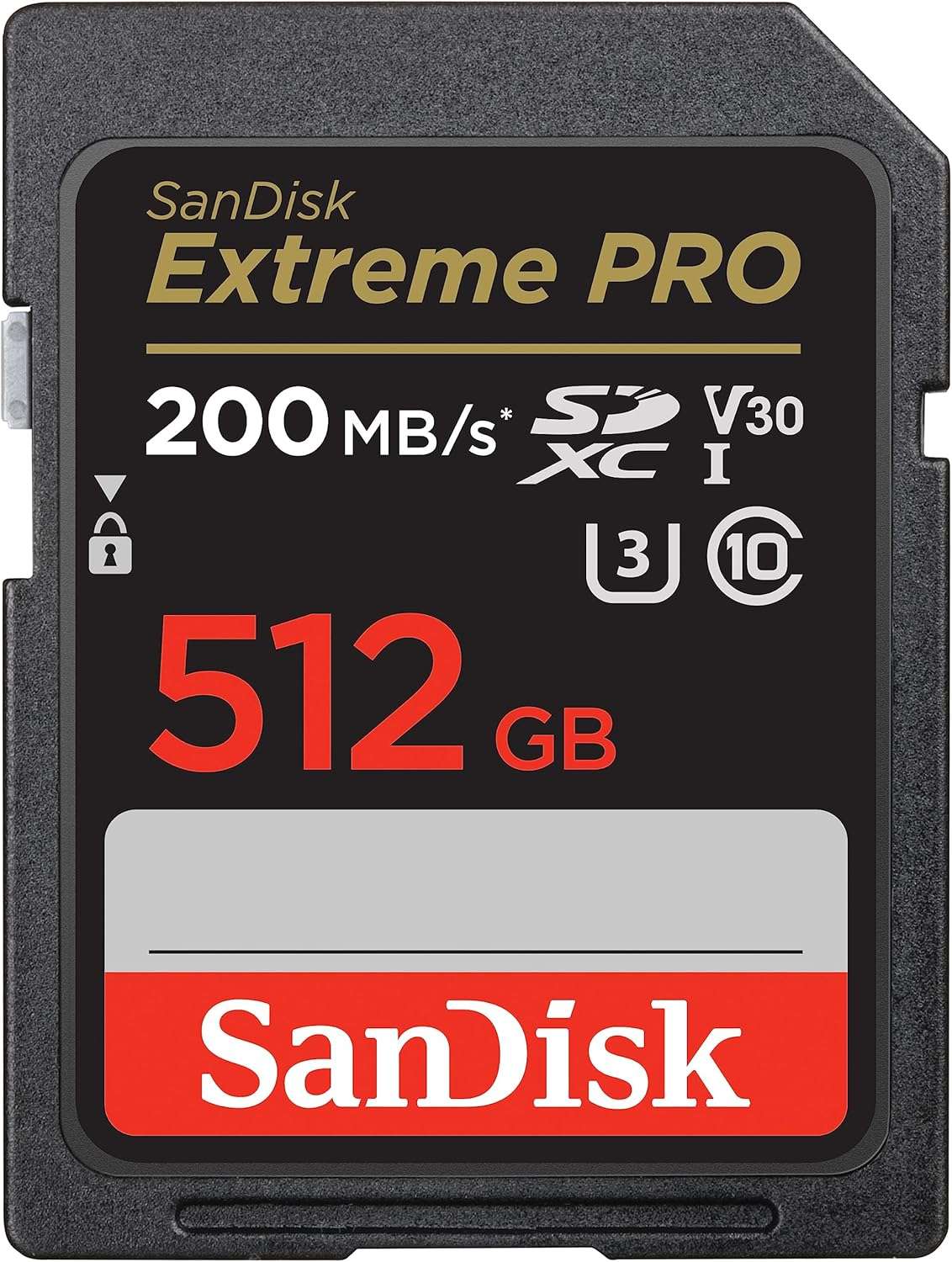 كارت ميموري سان ديسك إكستريم برو 512GB للكاميرات الاحترافية سرعة 200MB