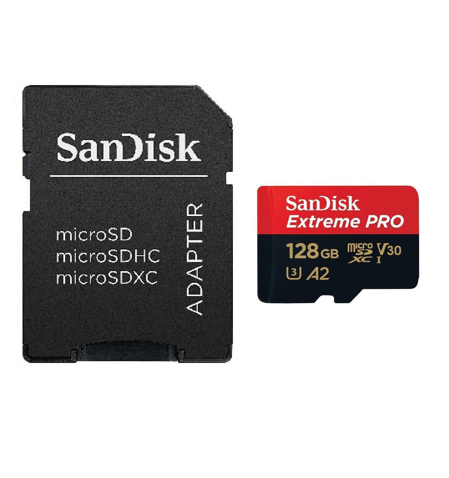 كارت ميموري سان ديسك ميكرو إكستريم برو 128GB سرعة 200MB