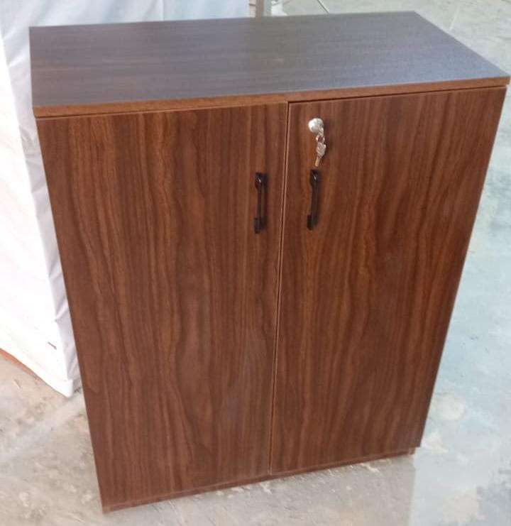 دولاب مستندات صغير خشب MDF ارتفاع 100 سم وعرض 90 وعمق 40
