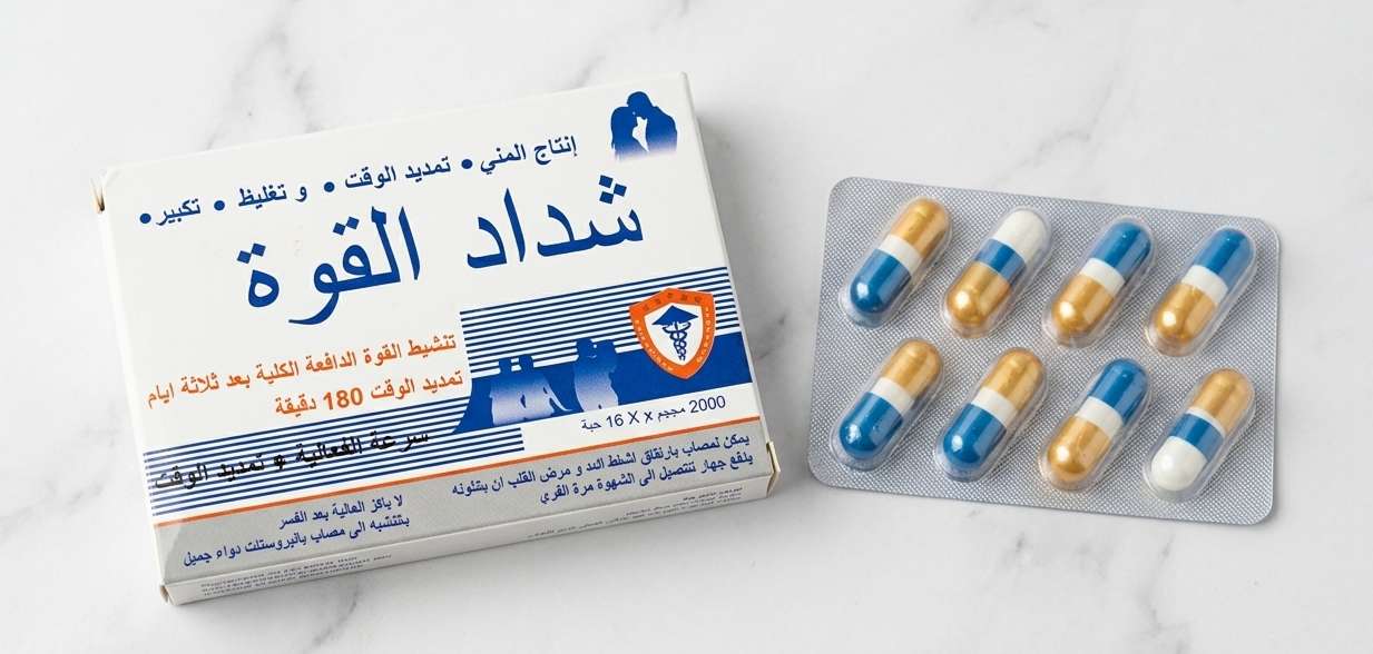 شداد القوة 8 جرعات للتأخير والانتصاب للرجال