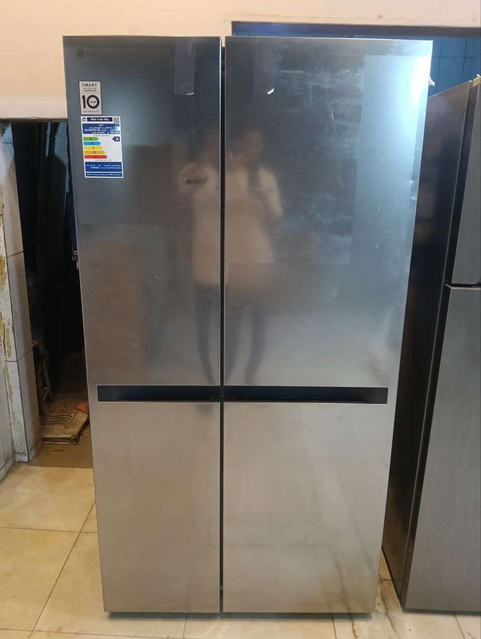 ثلاجة إل جي سايد باي سايد LG Side by Side Refrigerator  664L