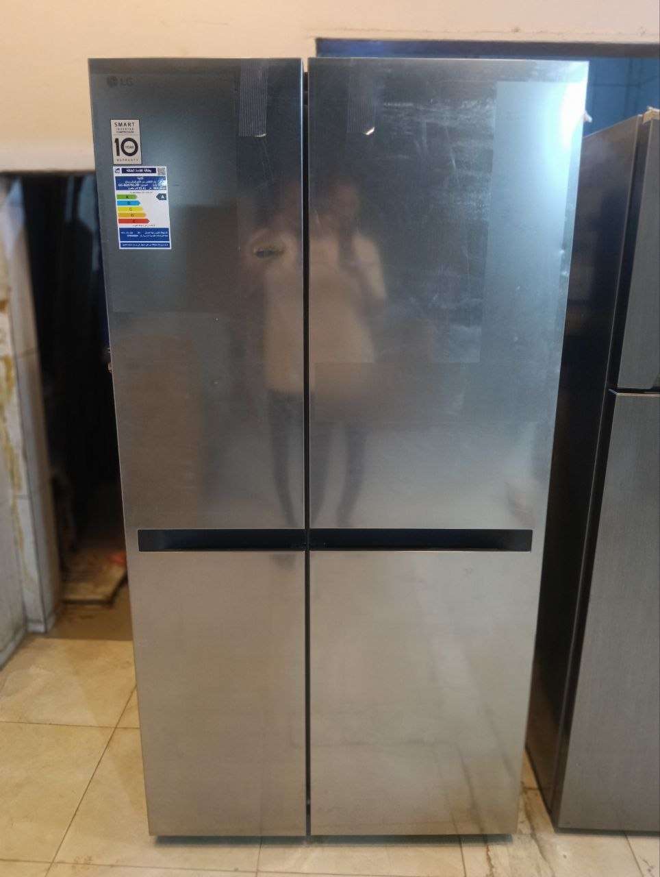 ثلاجة إل جي سايد باي سايد LG Side by Side Refrigerator  664L