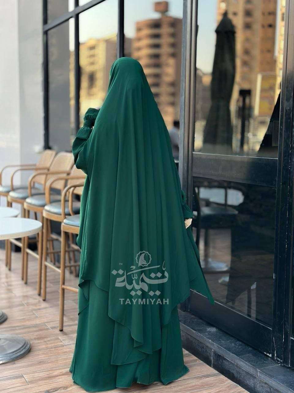 عبايه دبل كلوش