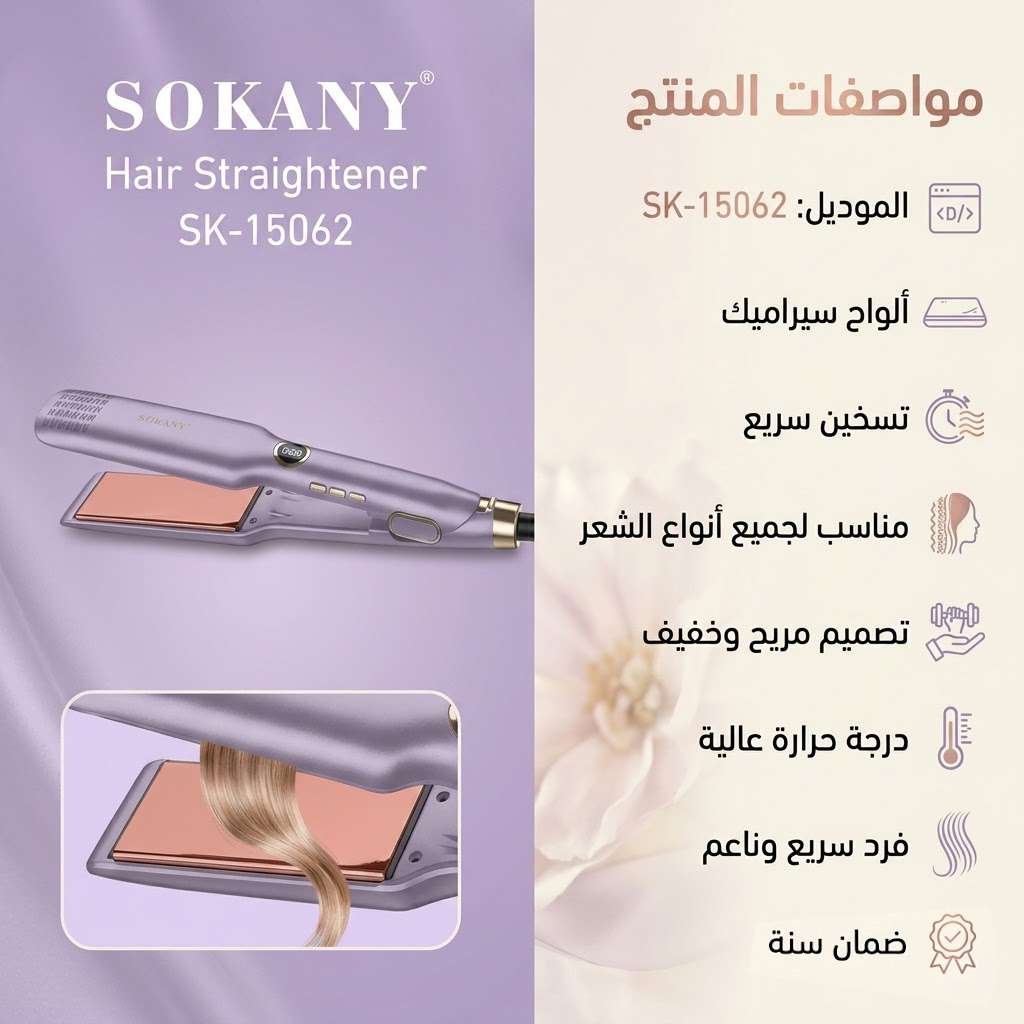مكواه شعر sk