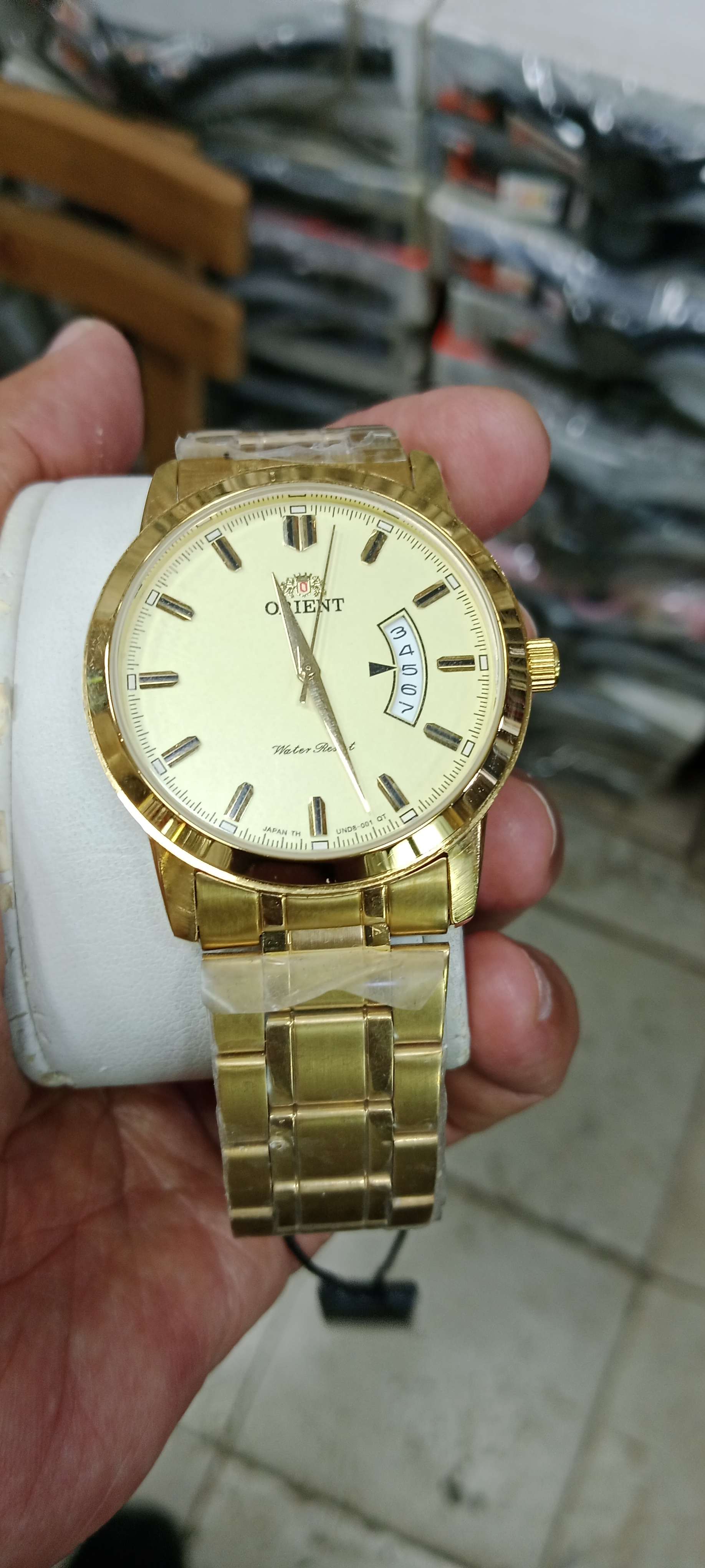 ساعه رجالي اورينت فرست كوبي معدن فخمه