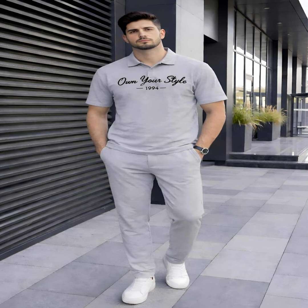 ترنج سوت Your Style Wide Leg ستايل عصري راحة طول اليوم خامة انترلوك لي