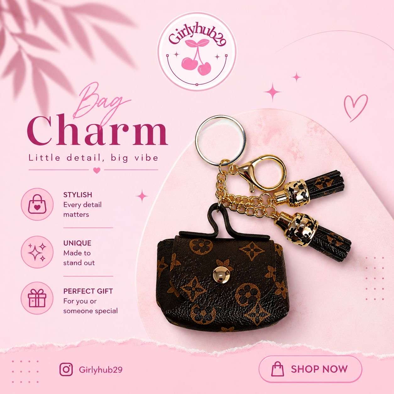 Bag charm