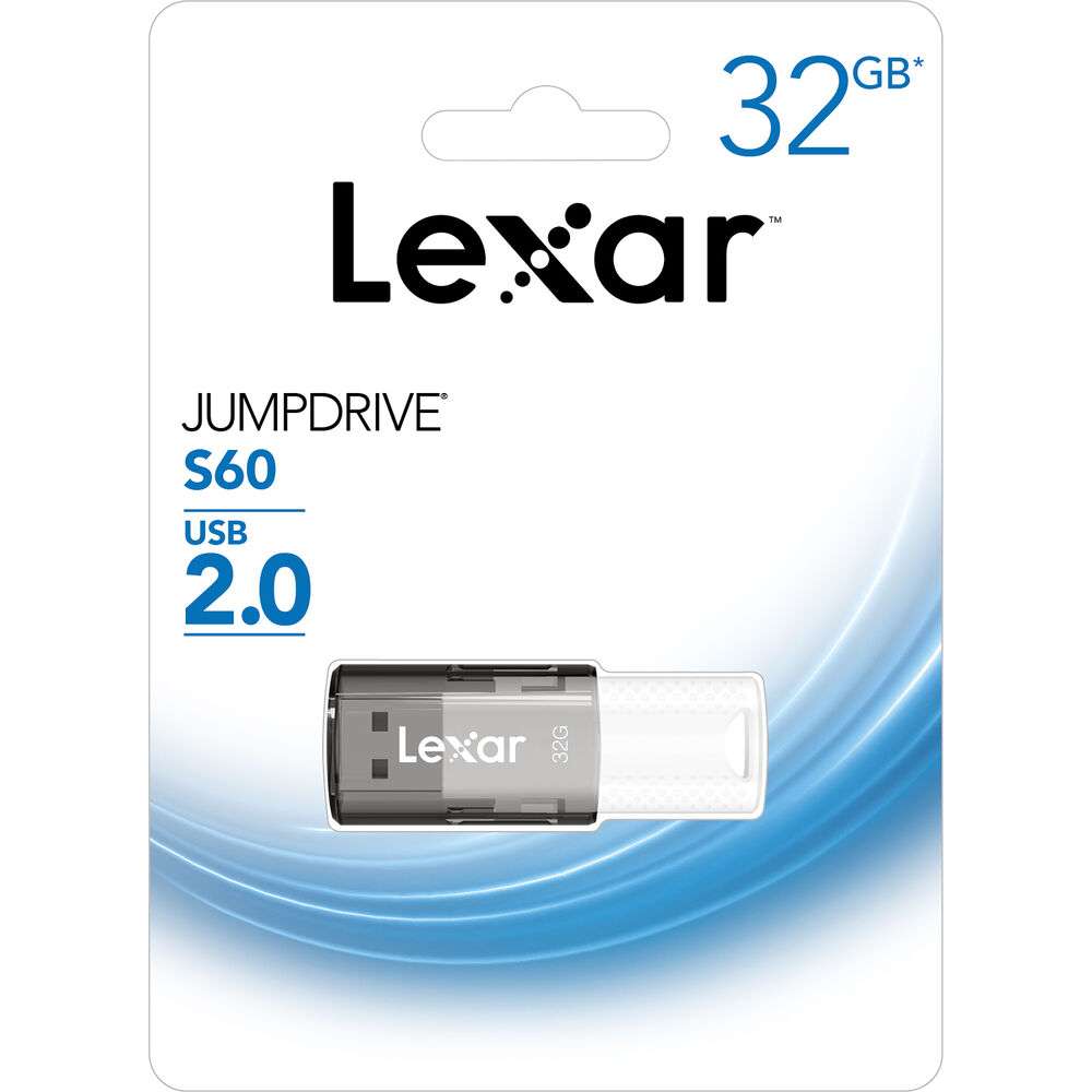 فلاشة ليكسار 32 جيجابايت JumpDrive® S60 (LJDS060032G-BNBNG)