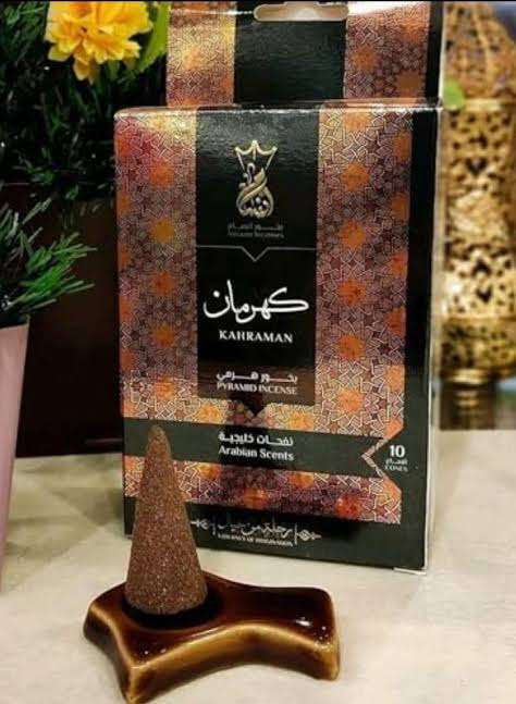 بخور هرمي كهرمان من أنسام