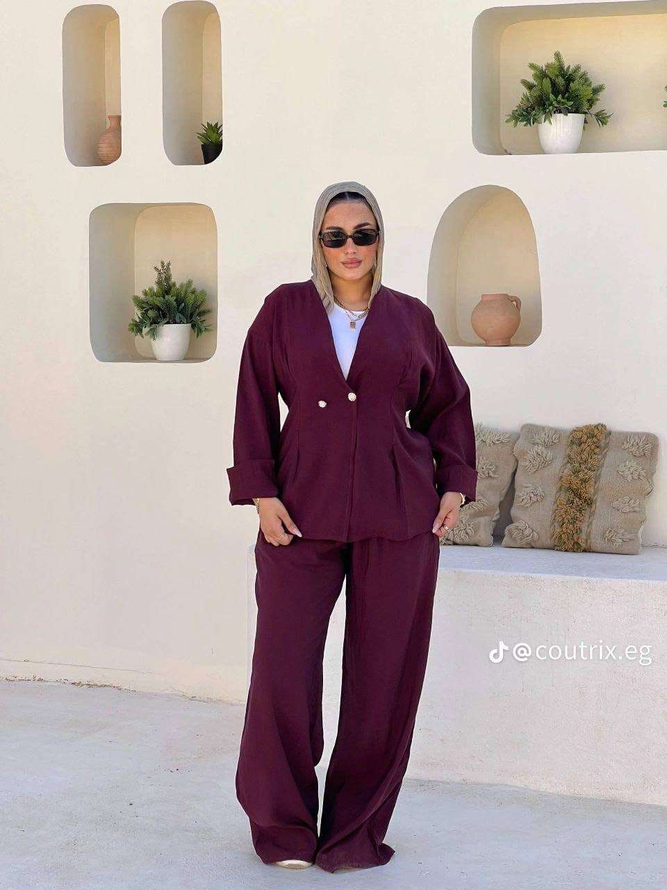 سوت قطعتين مستورد