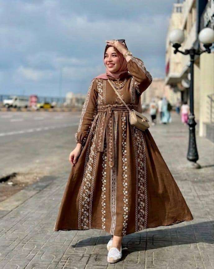 دريس مشجر بألوان تحفة