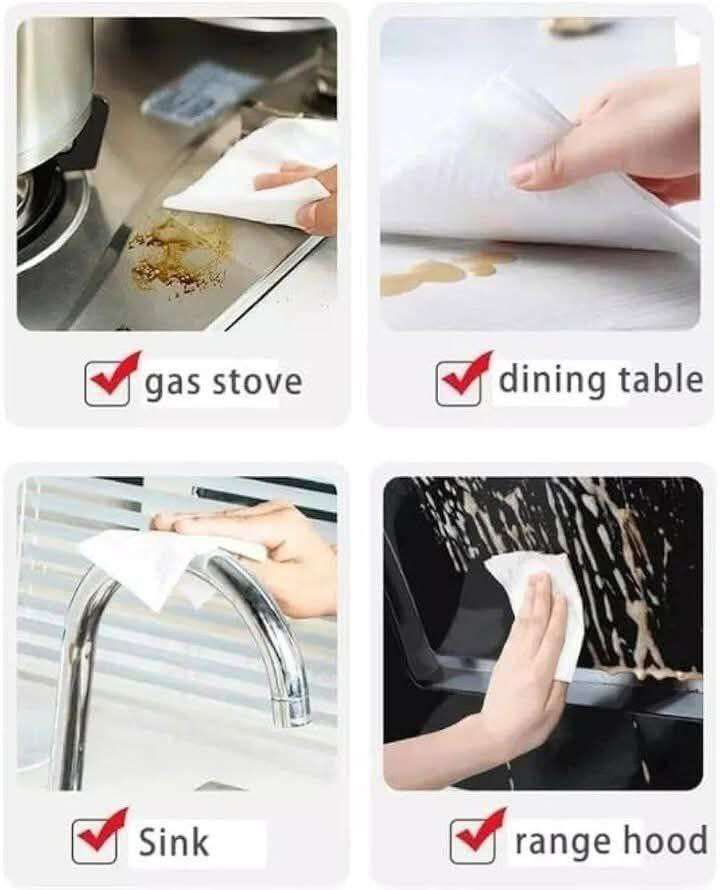 مناديل دهون المطبخ