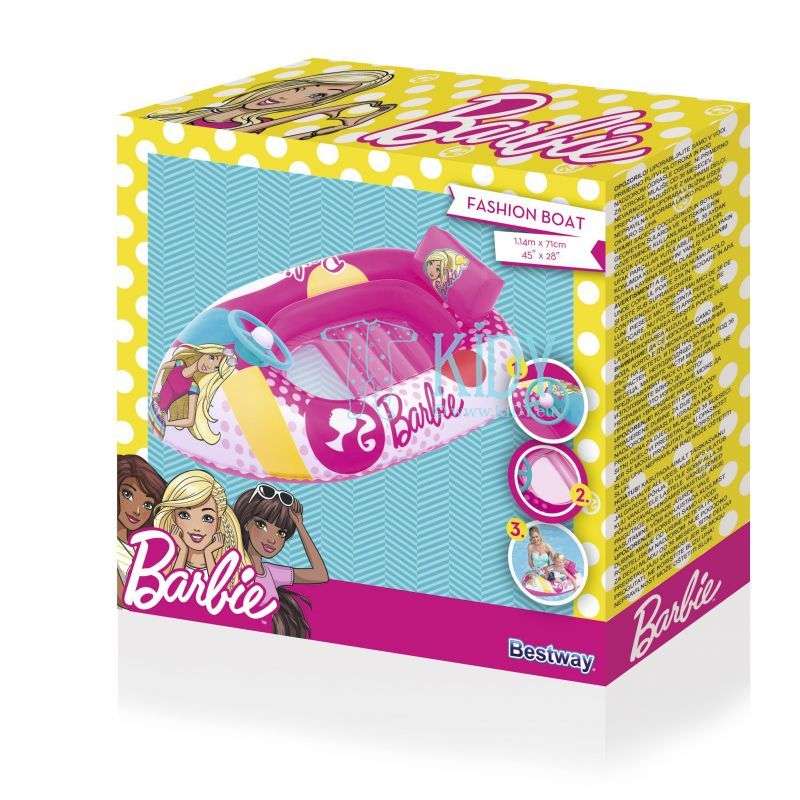 Bestway Barbie Beach Boat for children  114cm x 74cm - No:93204