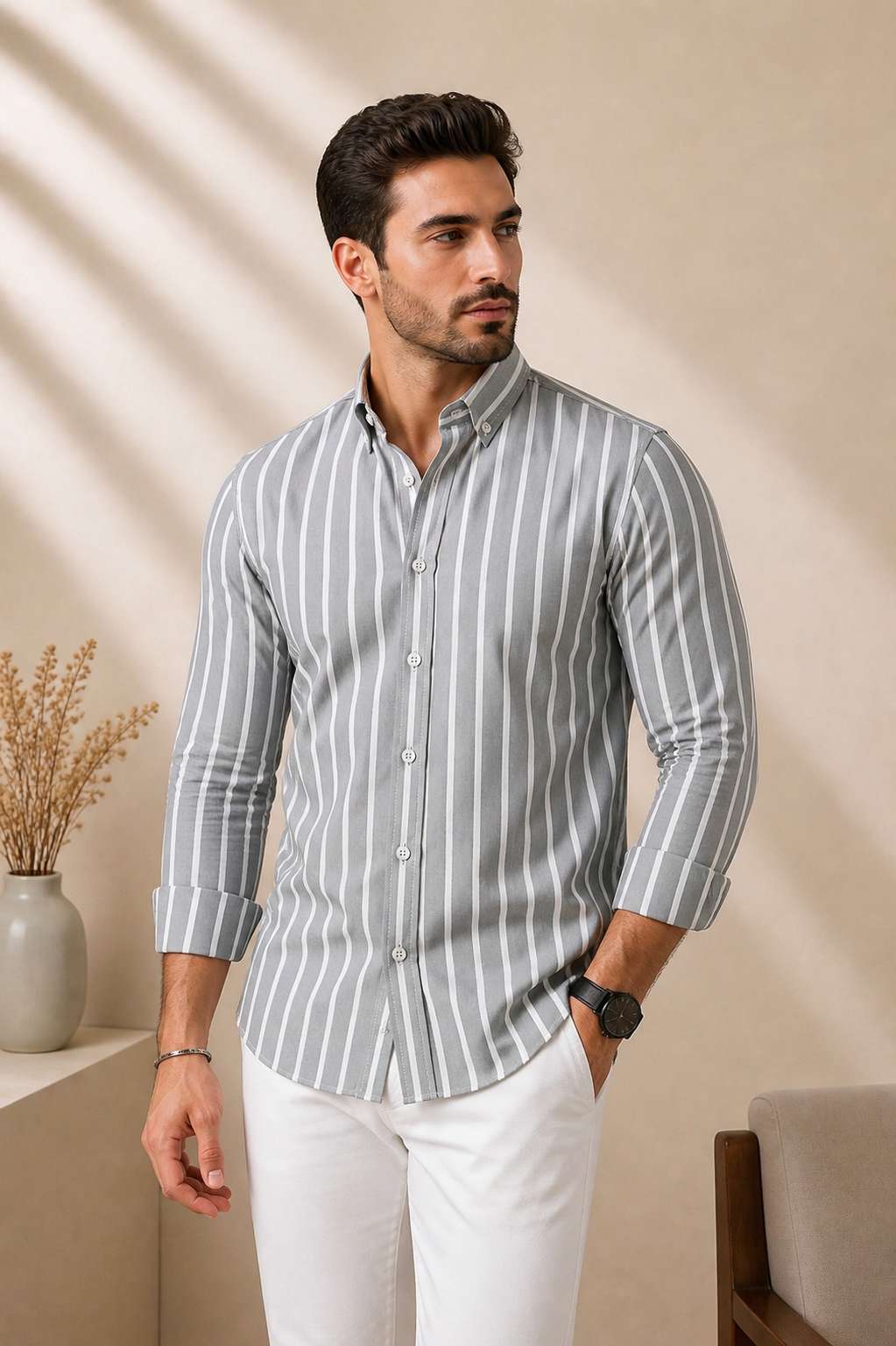 قميص مقلم
