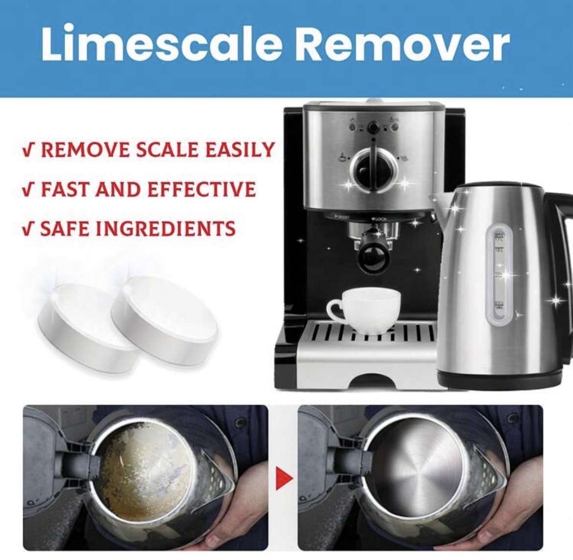 اقراص ازالة الرواسب لتنظف وتطهير وتلميع