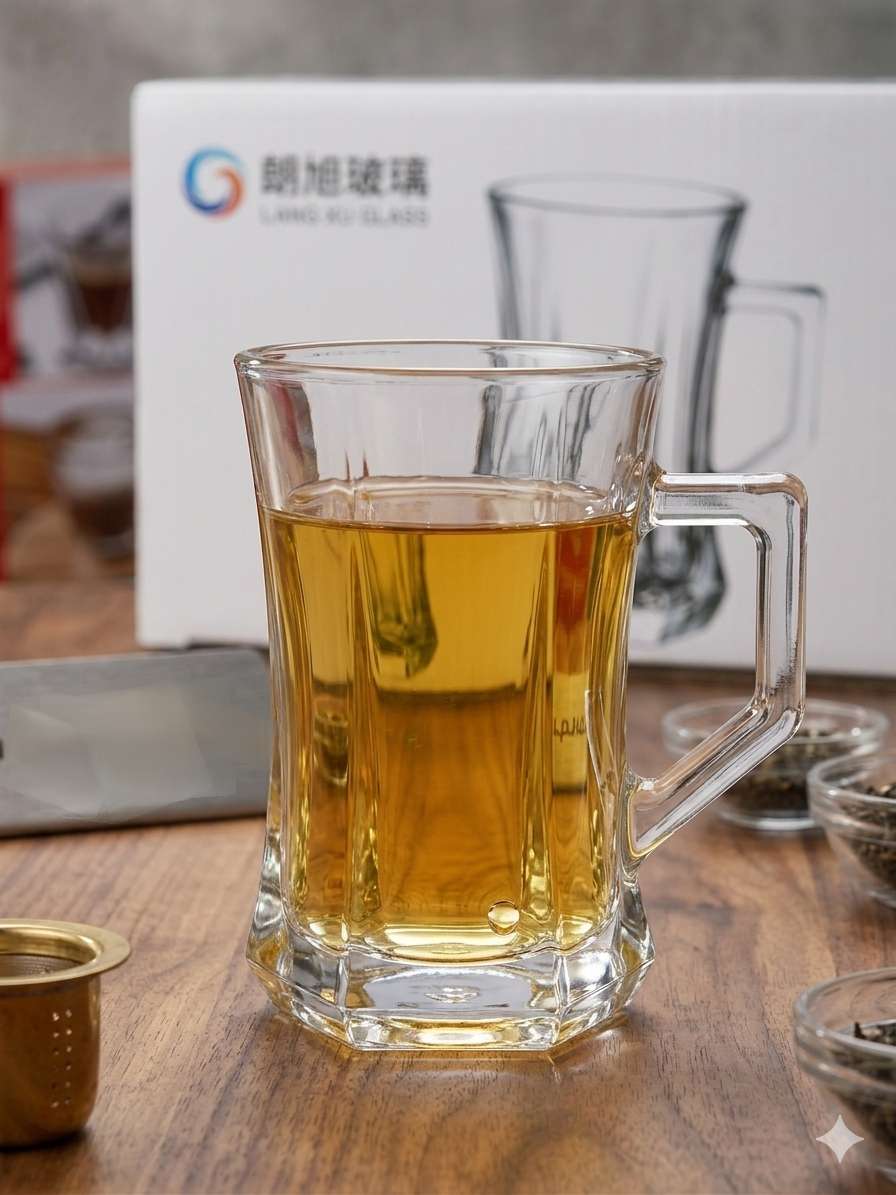 طقم مجات زجاج كرستال