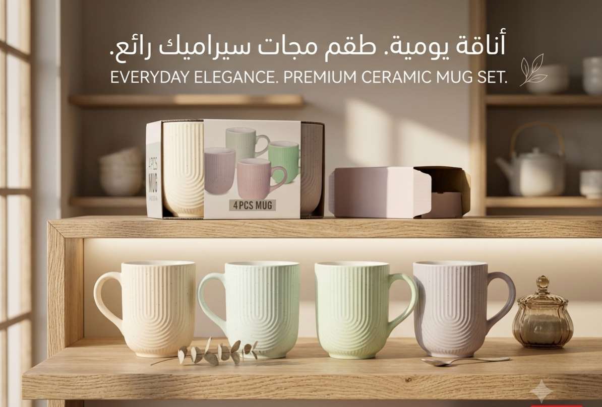 طقم مجات 4 قطع