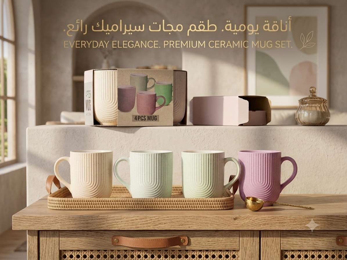 طقم مجات 4 قطع
