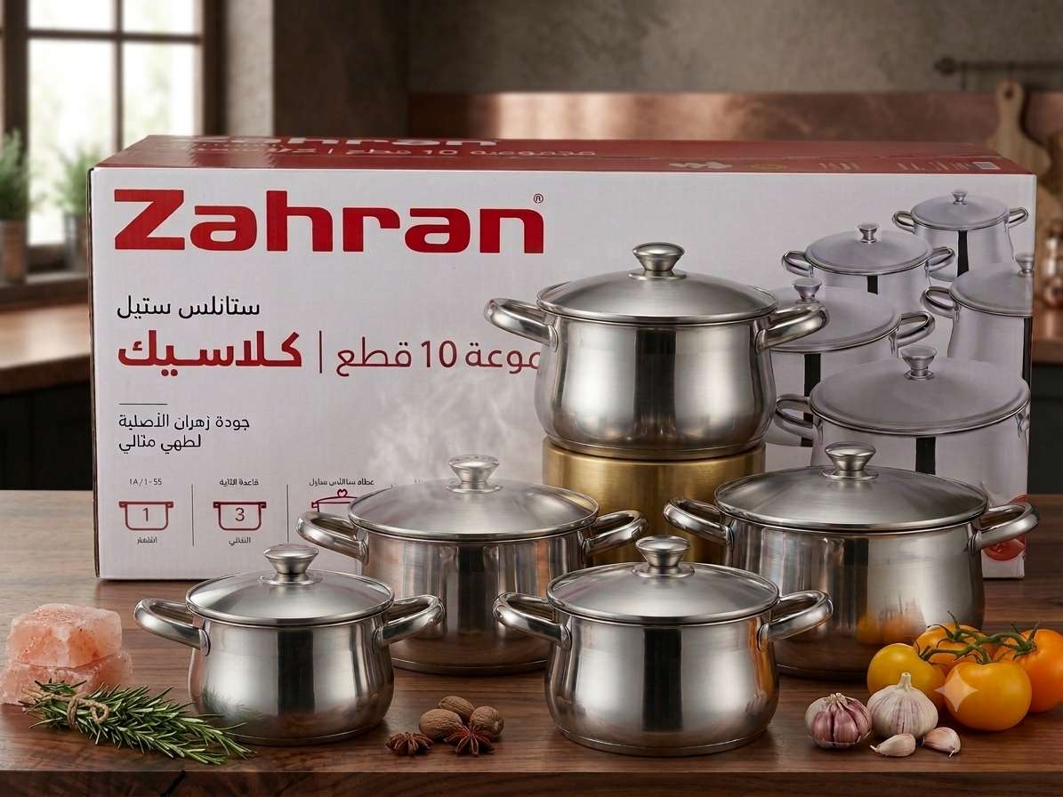 طقم حلل استانلس زهران كلاسيك