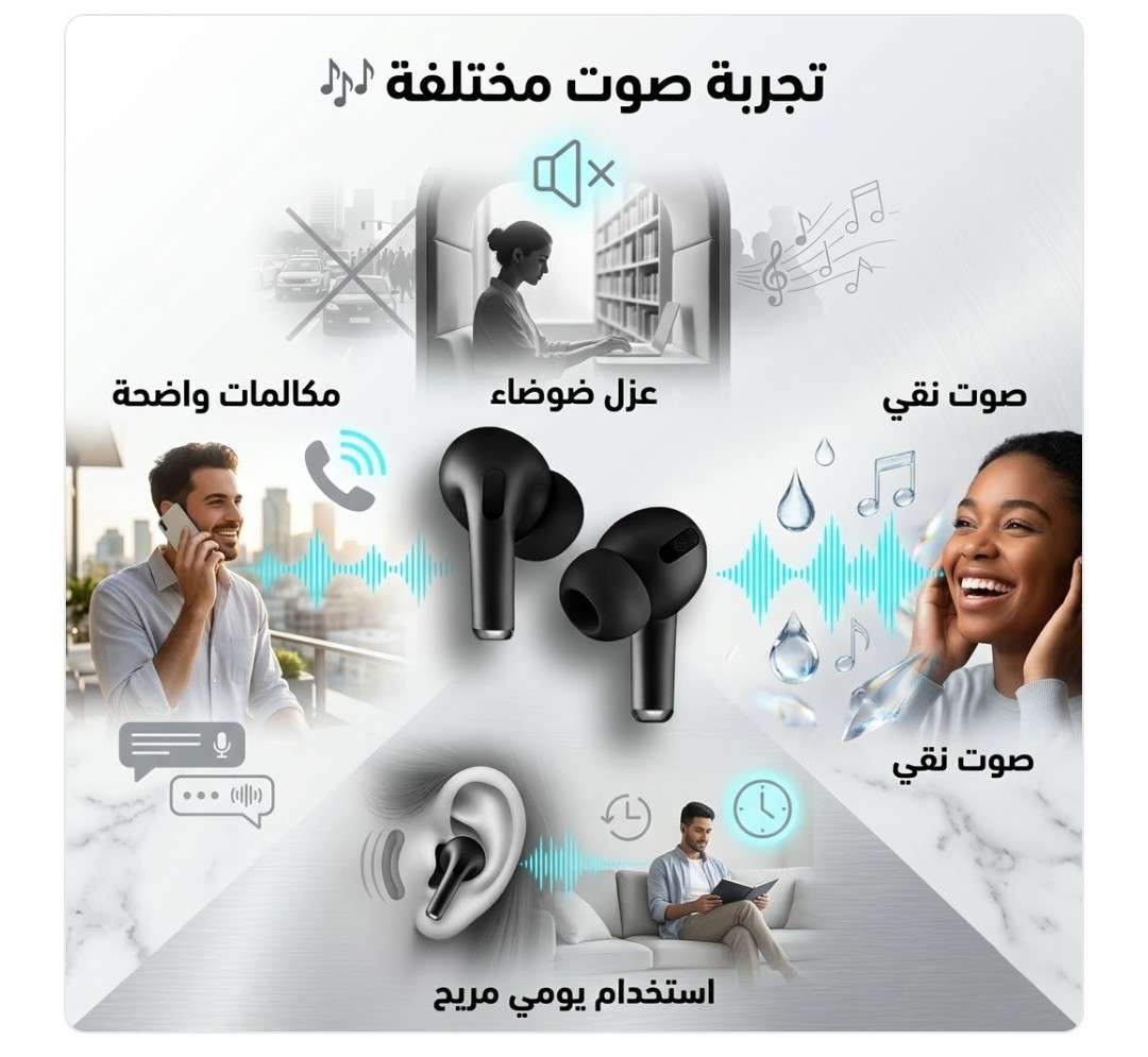 Airpods pro sim original Black