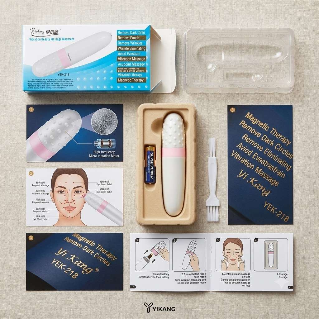 قلم المساج الهزاز متعدد الاستخدام – راحة واسترخاء في أي وقت ✨