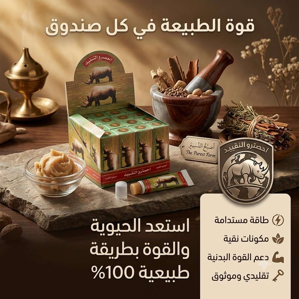 كريم الخرتيت الأصلي للعناية الشخصية للرجال