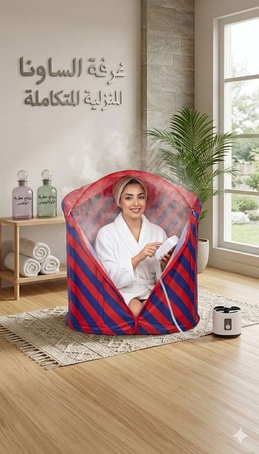 غرفة الساونا المنزلية 🔥 استمتع بتجربة استرخاء مميزة داخل منزلك
