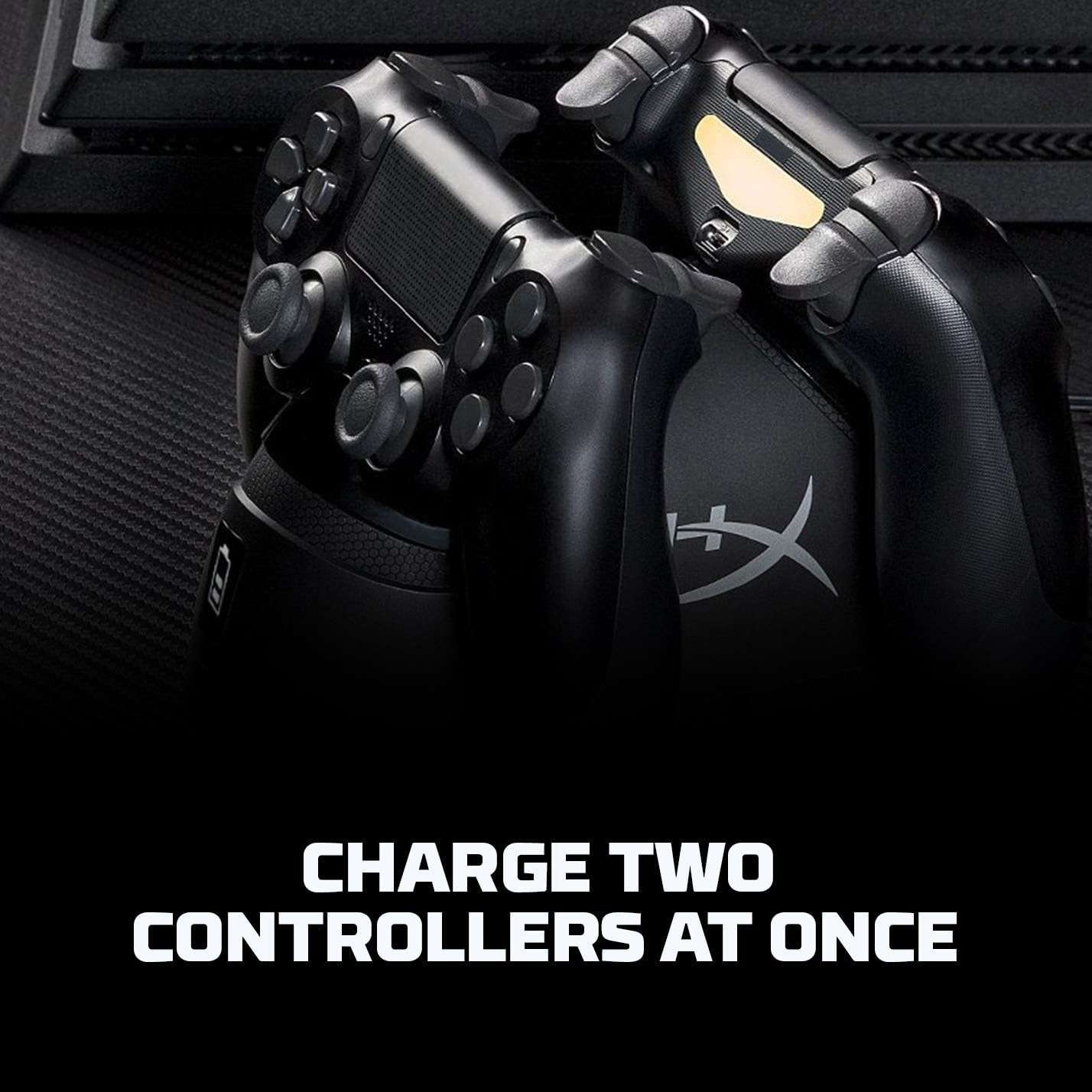 شاحن دراعات بلايستيشن 4 هايبر اكس - HyperX ChargePlay Duo سريع وموثوق