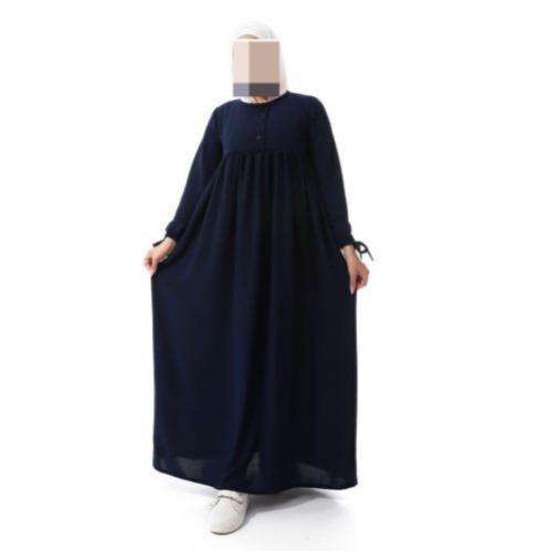 فستان كرانيش سادة