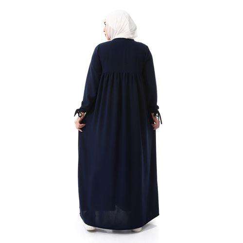 فستان كرانيش سادة