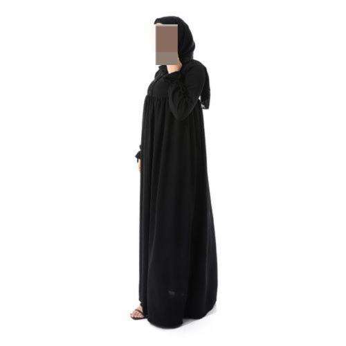 فستان كرانيش سادة