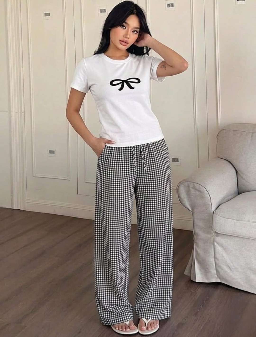 بيجامة فيونكه قطن ١٠٠٪