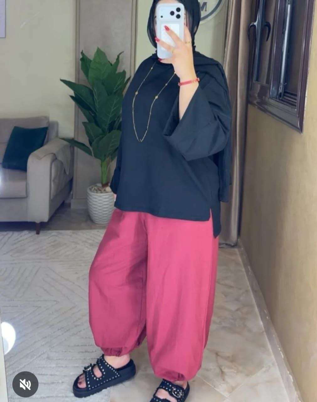 بنطلون كتان