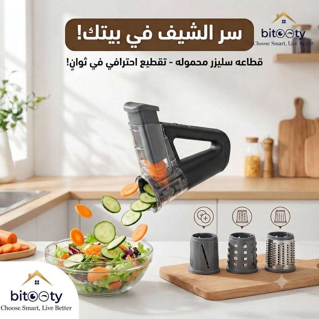 قطاعة سليزر المحمولة الذكية