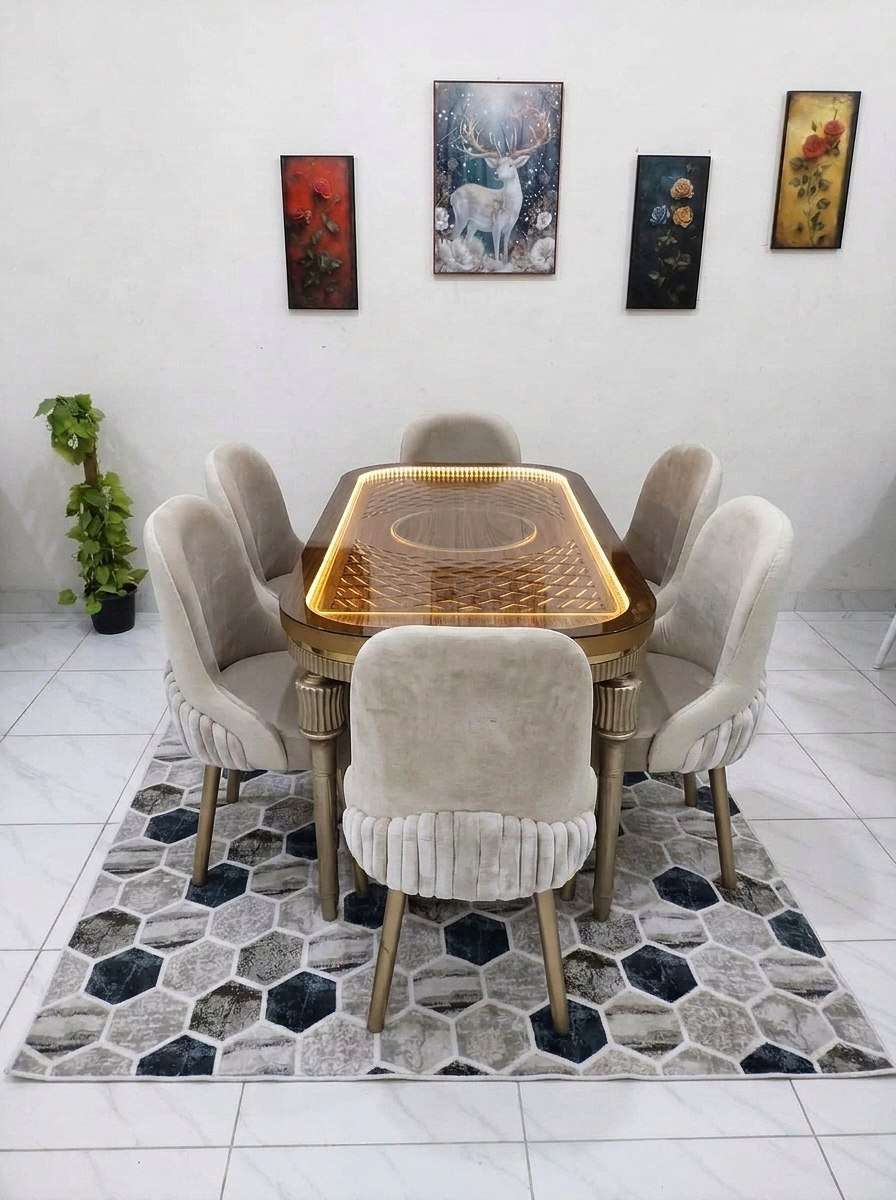 سفره مودرن خشب زان