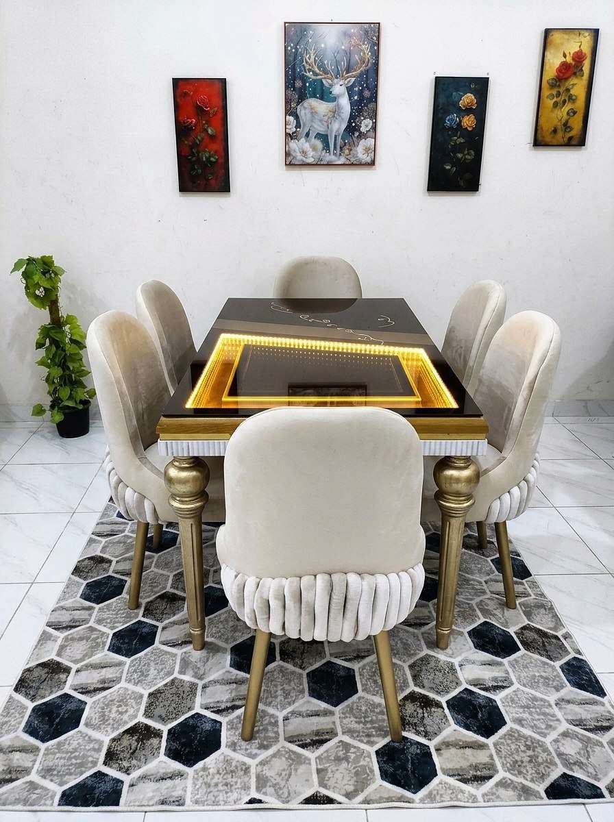 سفره مودرن خشب زان